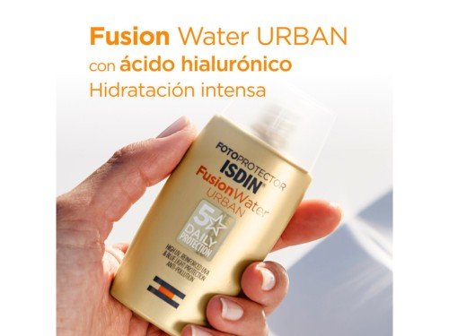 Protector Solar Fusion Water Urban ultraligera uso diario SPF 30 ISDIN