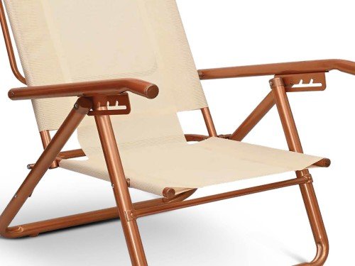 Reposera Playera Plegable 5 Posiciones Aluminio Espácity