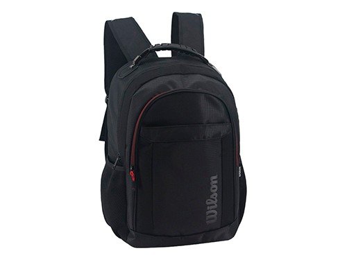 Mochila Porta Notebook USB Candado Urbana Negra Wilson