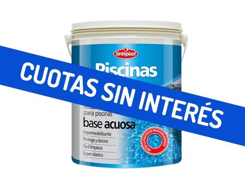 Recubrimiento para Piscinas Sinteplast Acrílico Base Acuosa 10L