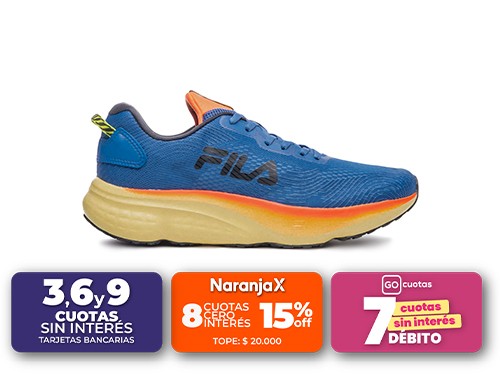 Zapatillas Running Fila Maxximus Az Nj Ng