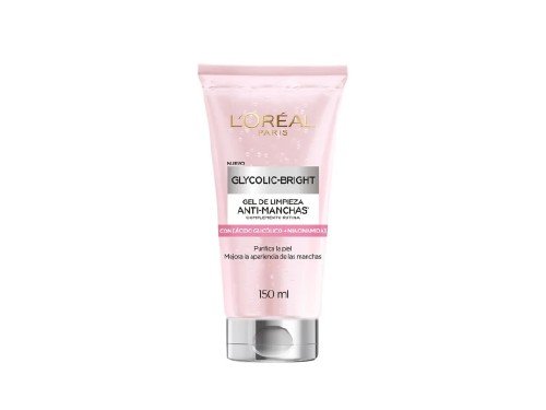 Gel Facial L'oreal París Glycolic Bright x 150 ml
