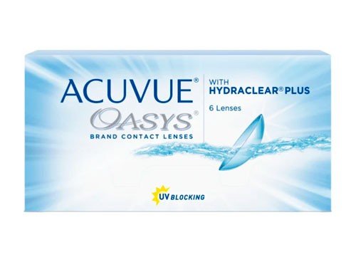 Lentes de Contacto Acuvue Oasys Pack x2 Ópticas Sociales