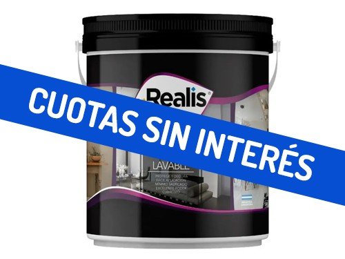 Látex Lavable Realis Interior Exterior 20L