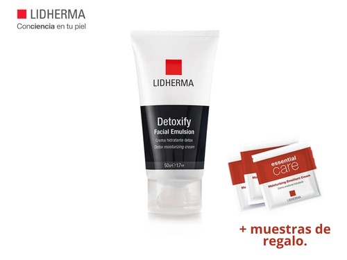 Crema hidratante facial detox | Lidherma