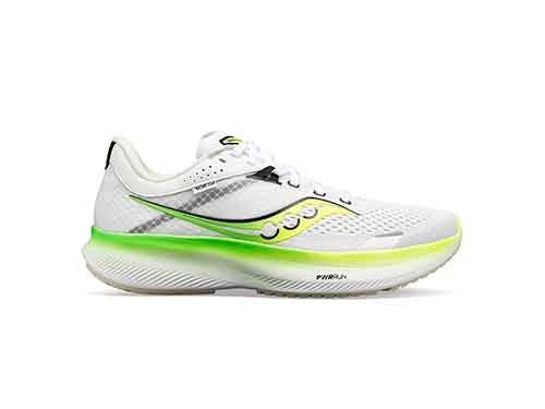 ZAPATILLA HOMBRE SAUCONY RIDE 16 WHITE/SLIME