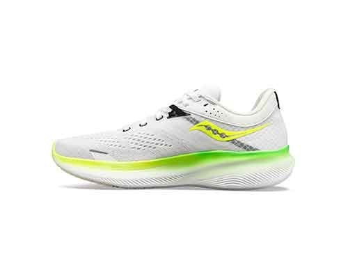 ZAPATILLA HOMBRE SAUCONY RIDE 16 WHITE/SLIME