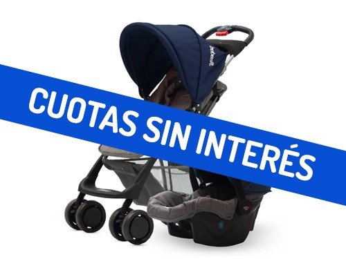 Cochecito Travel System Bebesit EOS Azul
