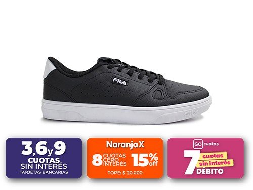 Zapatillas Moda Fila Daily Ng Mujer