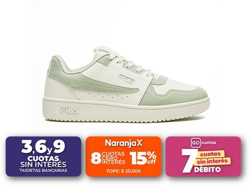 Zapatillas Moda Fila ACD Classic Bn Vd Mujer