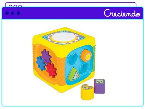 Cubo Didáctico Musical Bebé Winfun Interactivo Luces Sonidos