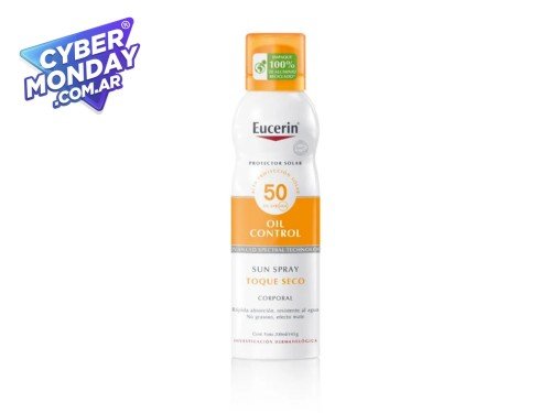 Protector Solar Corporal en Spray Toque Seco FPS 50 x 200 ml EUCERIN