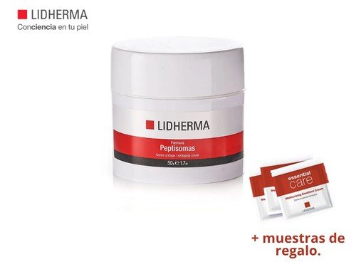 Crema facial antiage Peptisomas | Lidherma.