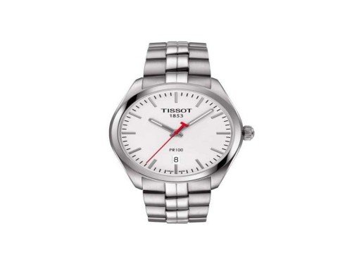 RELOJ TISSOT PR100 NBA ACERO FONDO BLANCO
