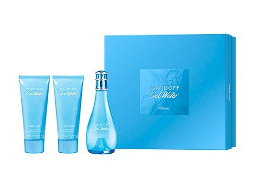 DAVIDOFF - Cool Water Woman EDT100ml + Sh Gel + Body Lotion
