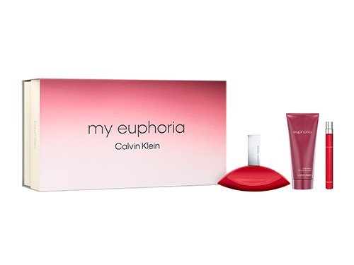 CALVIN KLEIN - My Euphoria EDP 100 ml + Body Lotion 100 ml + EDP 10 ml