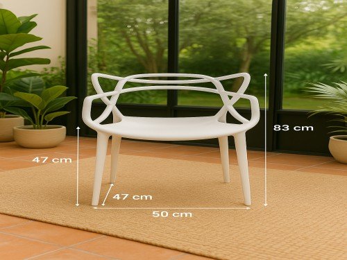 Juego De Mesa Eames 140x80 + 6 Sillas Master