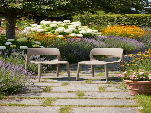 Silla Smile Para Comedor y Jardín Apilable