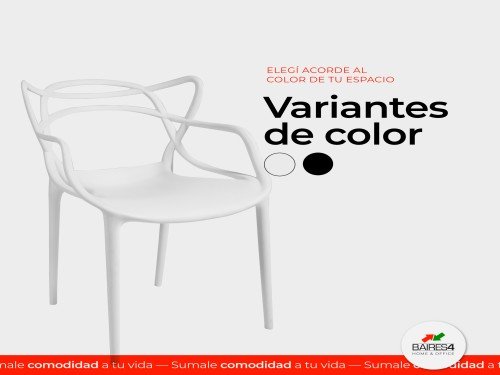Silla Master Polipropileno Apilable