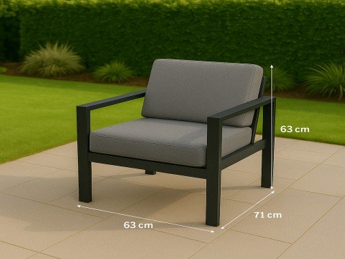 Set De Jardín De Aluminio