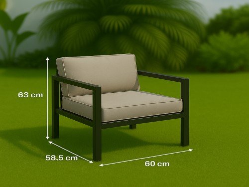 Set De Jardín Steel Galván De Caño