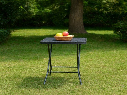 Set De Jardín Bistro Mesa y Silla Plegable