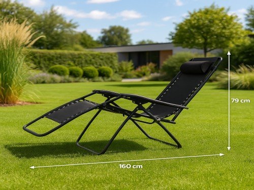 Reposera Miller Gravedad Cero Con Apoya Vasos