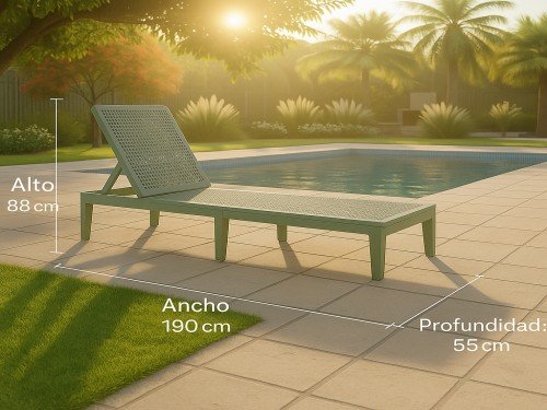 Reposera Belize Respaldo Regulable