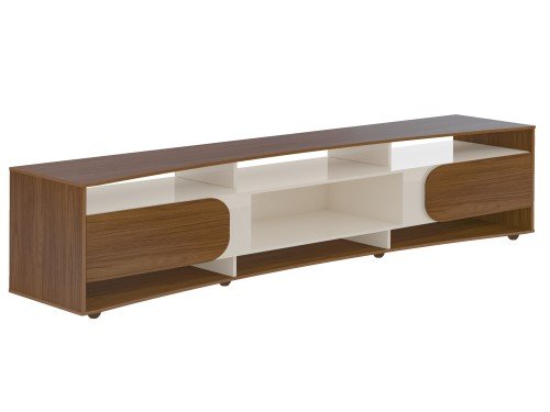 Rack Tv Moderno Elegance Con Puertas Cerradas