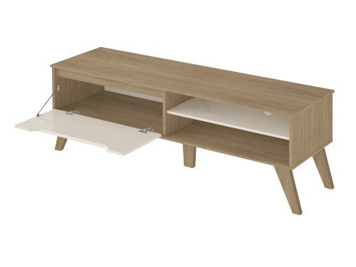 Rack De Tv Lotus Madera Moderna Escandinava