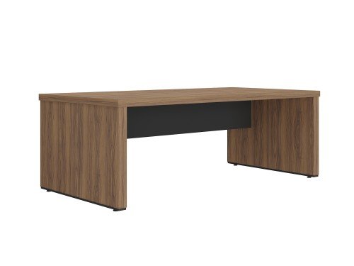 Escritorio Tamburato Ejecutivo De Madera Nogal Con Diseño Moderno