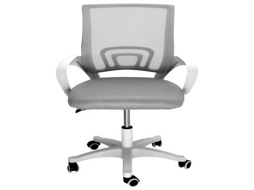 Silla De Escritorio Celta Blanca Neumática Mesh