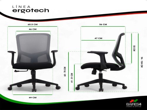 Silla Ejecutiva Escritorio Ergonomica Mesh Oficina Viper