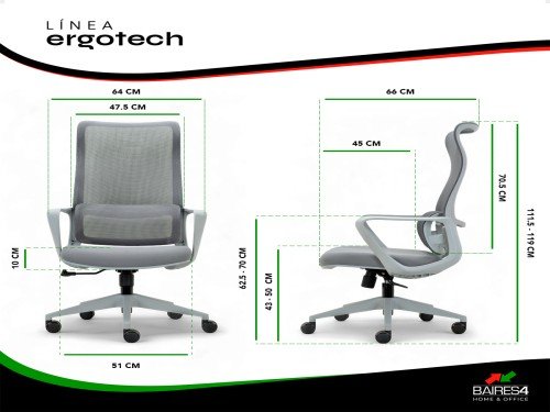 Silla De Escritorio Sigma Ergonómica