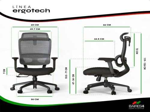 Silla Para Escritorio Ergot Foam Ergonómica Oficina