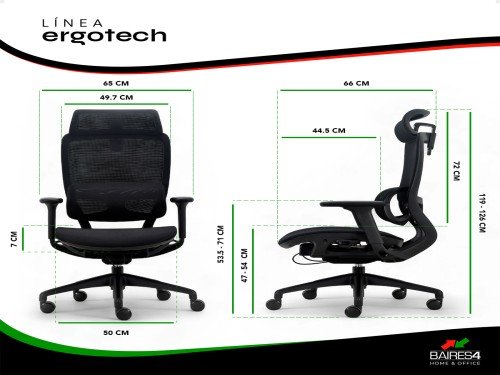 Silla Ejecutiva Escritorio Ergot Ergonomica Premium