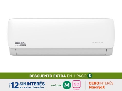 Aire Acondicionado Split Philco PHIN35 Inverter 3550W