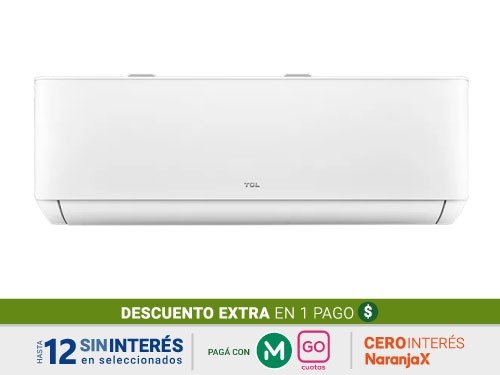 Aire Acondicionado Split TCL TACA-3400INV Inverter 3400W