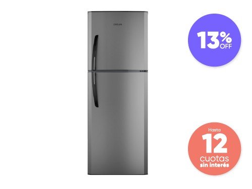 Heladera Drean Cíclica 397L Silver