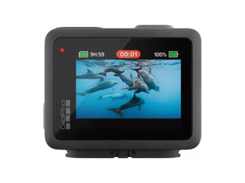Cámara Gopro Hero Fraction Mini 4k 60fps Sumergible - Negro