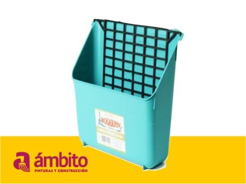 Bandeja plástica para colgar con escurridor Rosarpin