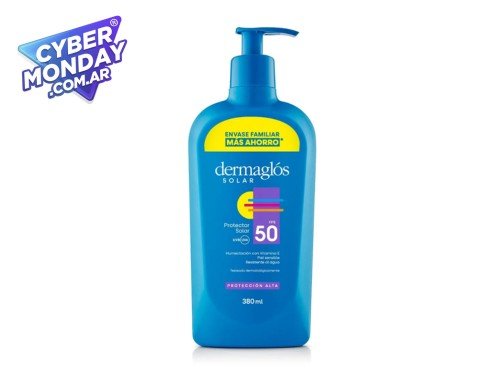 Protector Solar Emulsión Hidrata y Nutre FPS 50 380 ml DERMAGLÓS