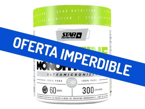 Creatina Monohidrato Star Nutrition 300gr