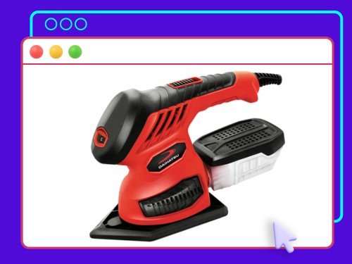 Lijadora rotorbital 260W 3 en 1 L31260 DAIHATSU