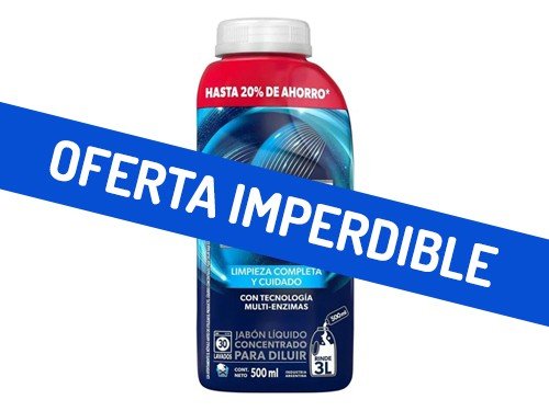 Jabón Liquido Skip Expert Concentrado para Diluir BioEnzimas 500ml