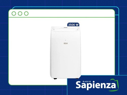 AIRE ACONDICIONADO PORTATIL BGH BP35WCDV/BP35WCEW 3000 FC