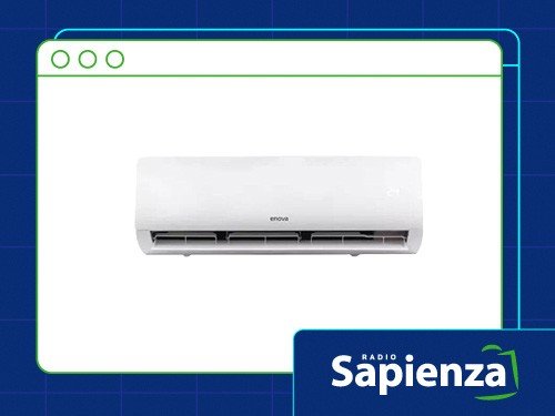 AIRE ACONDICIONADO SPLIT ENOVA AES12NX10-TDF 3400W FC EFICIENCIA A