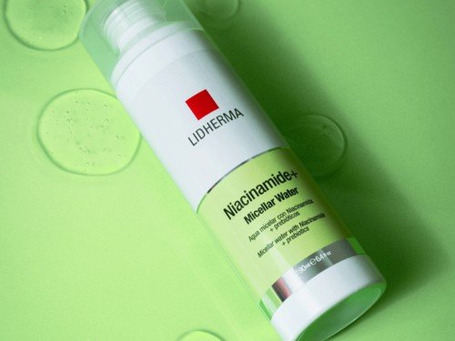 Agua micelar con Niacinamida | Lidherma.