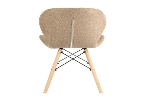 Silla Butterfly Marrón Claro x4