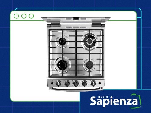 COCINA DREAN CD5617AI 56CM MULTIGAS CON FREIDORA DE AIRE